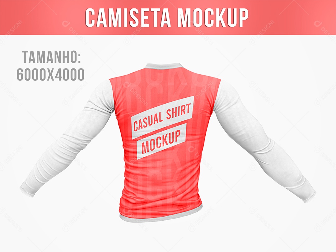 Camisas Mockup PSD Editável