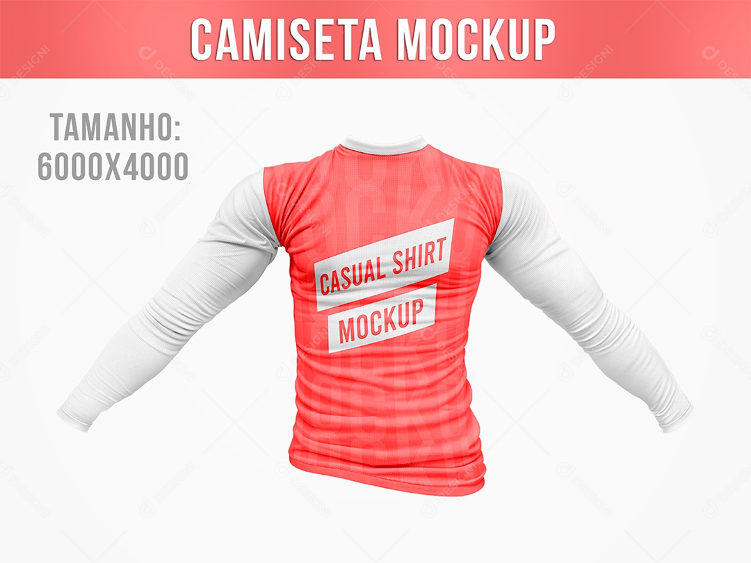 Camisas Mockup PSD Editável