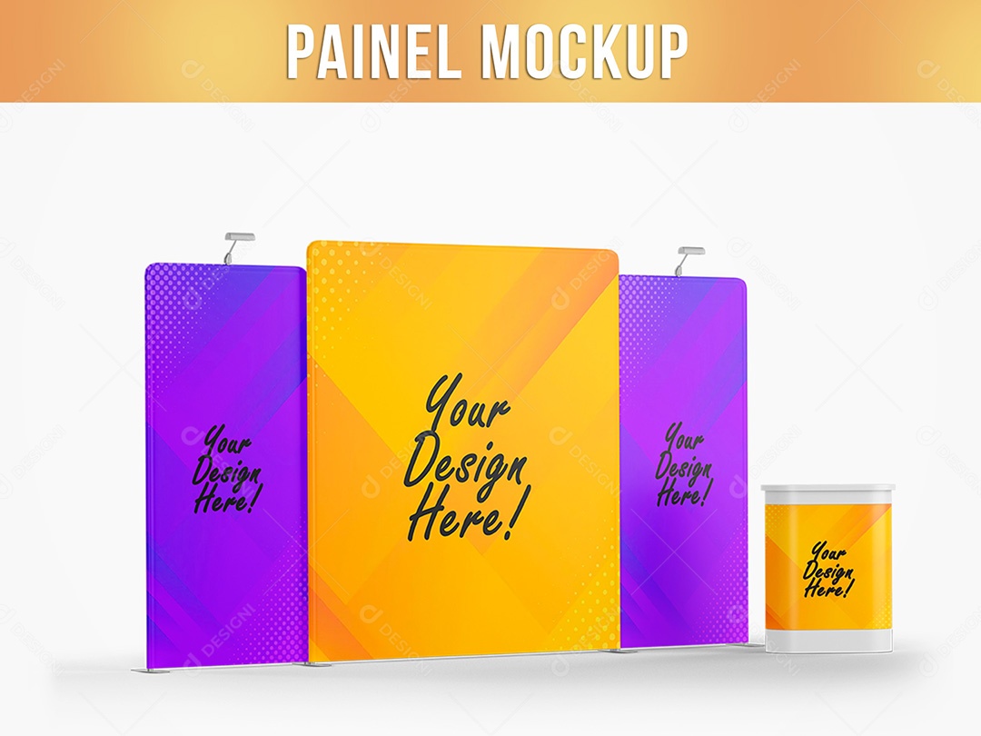 Painel Mockup PSD Editável