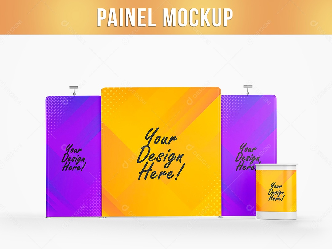 Painel Mockup PSD Editável