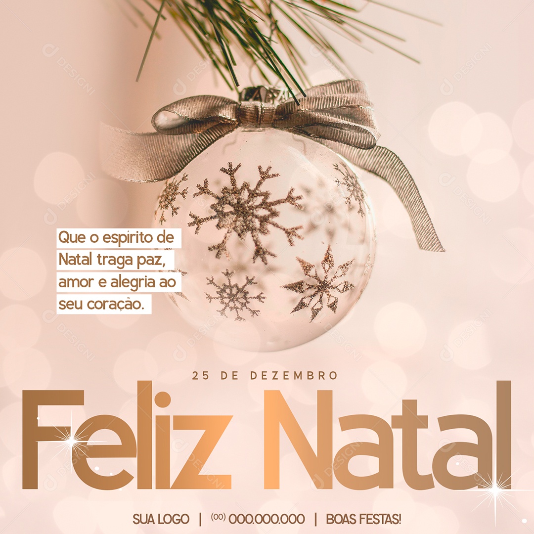 Story Feliz Natal 25 de Dezembro Social Media PSD Editável