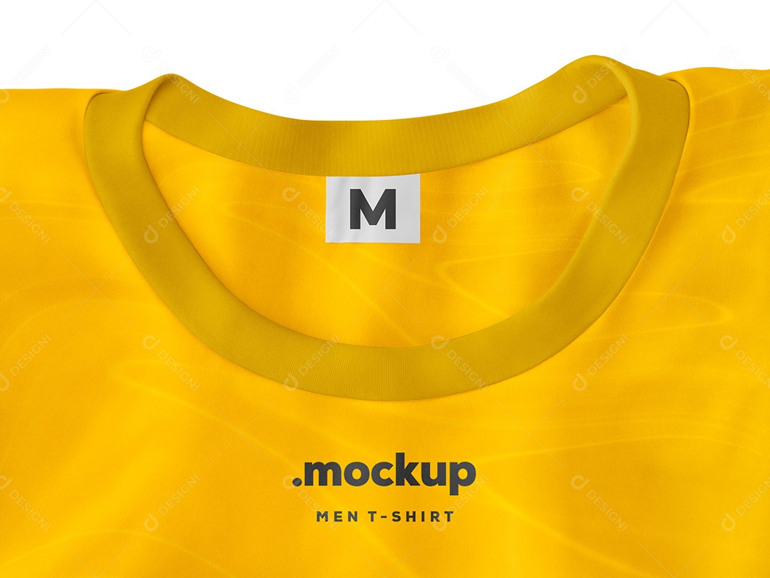 Camiseta com Etiqueta Mockup  PSD Editável.rar
