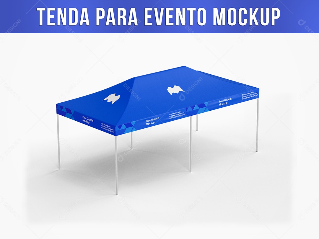 Tenda Para Evento Mockup PSD Editável