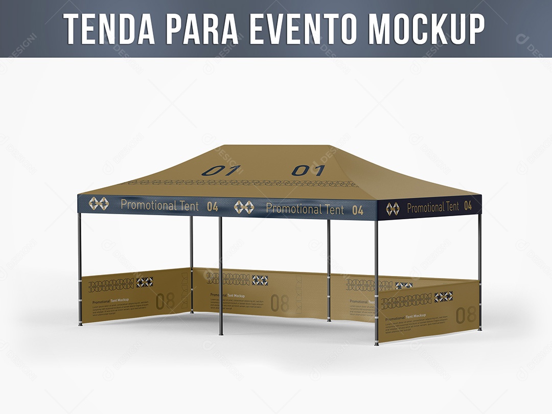 Mockup PSD Event Tent Editable