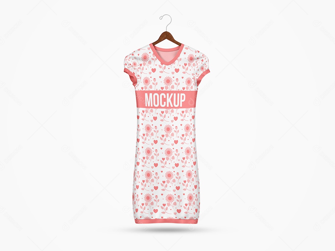 Vestido Mockup PSD Editável