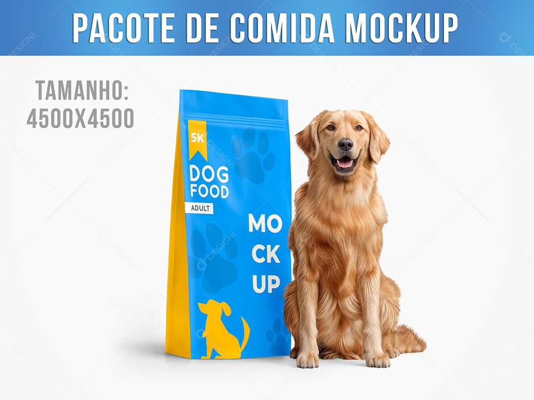 Pacote de Comida Mockup PSD Editável