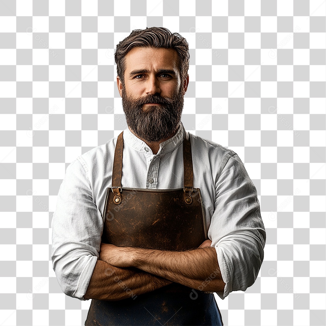 Homem Cabelereiro PNG Transparente