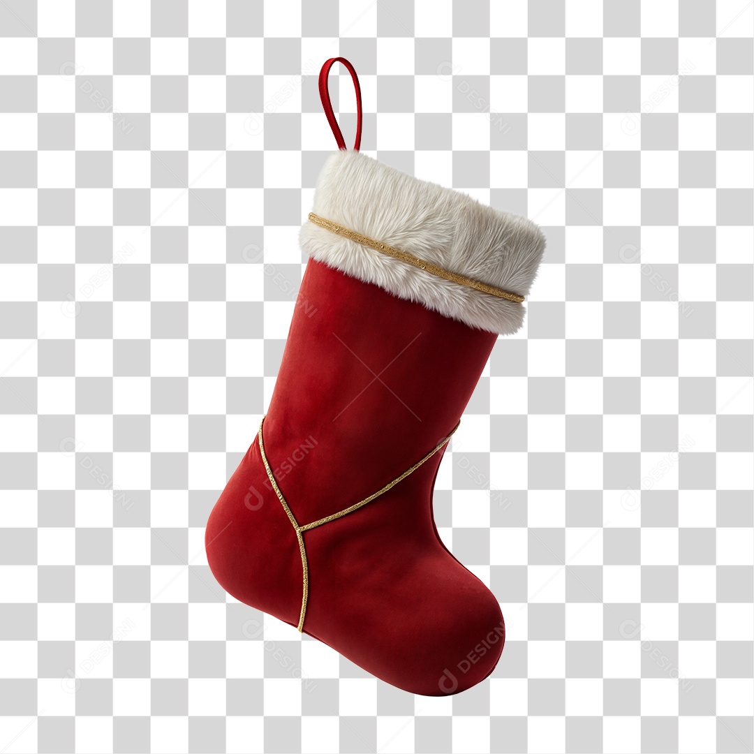 Bota de Enfeite Decoração PNG Transparente