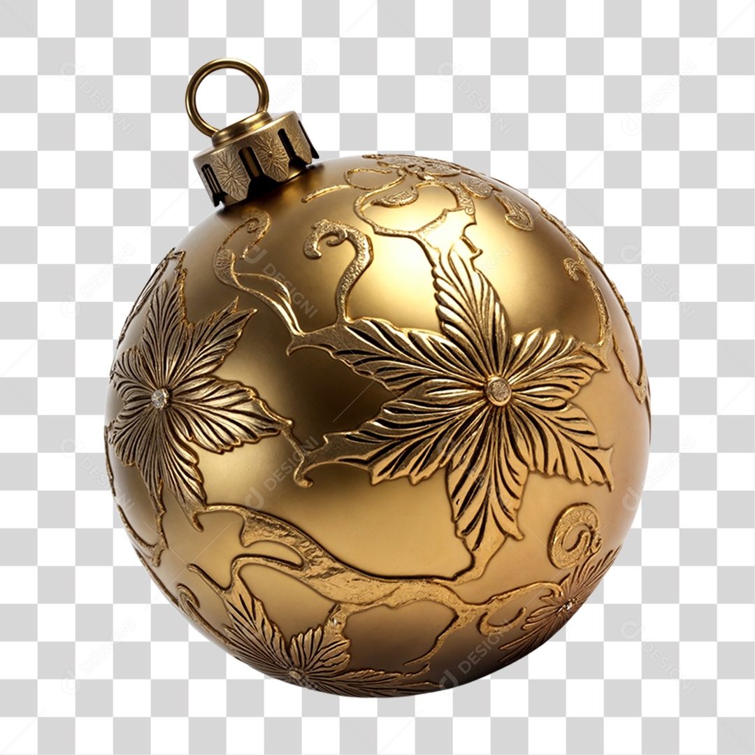 Bola de Enfeite Decoração PNG Transparente