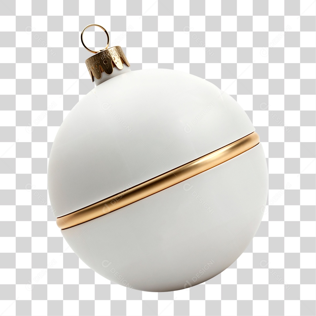 Bola de Enfeite Decoração PNG Transparente