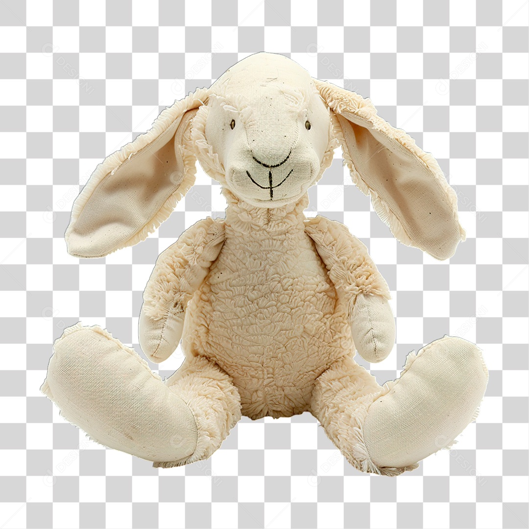 Coelho de Pelúcia PNG Transparente