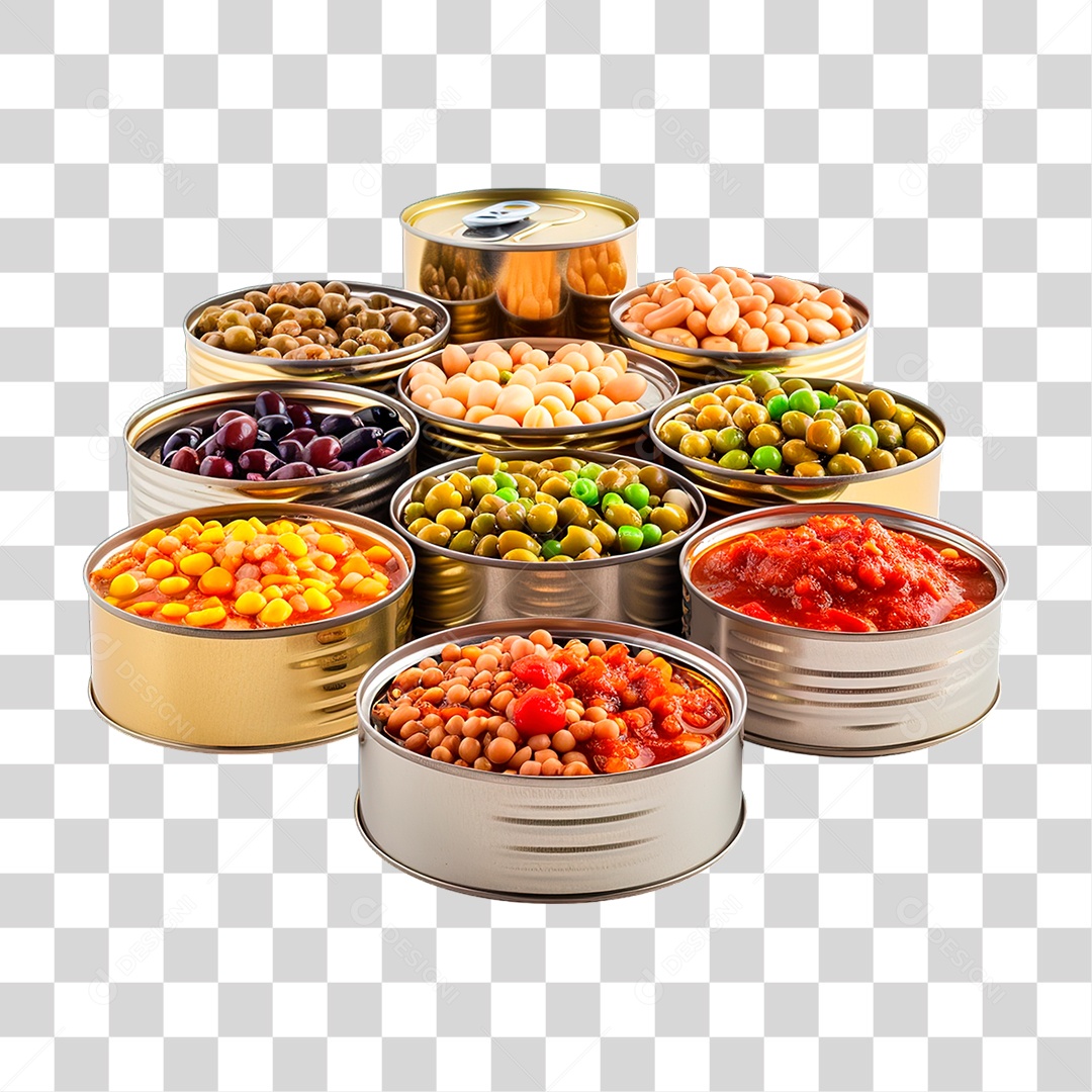 Legumes Temperos PNG Transparente