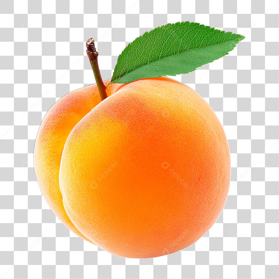 Fruta Pêssego PNG Transparente