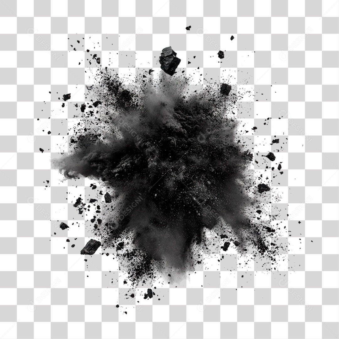 Carvão PNG Transparente