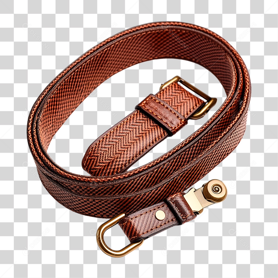 Cinto de Couro PNG Transparente