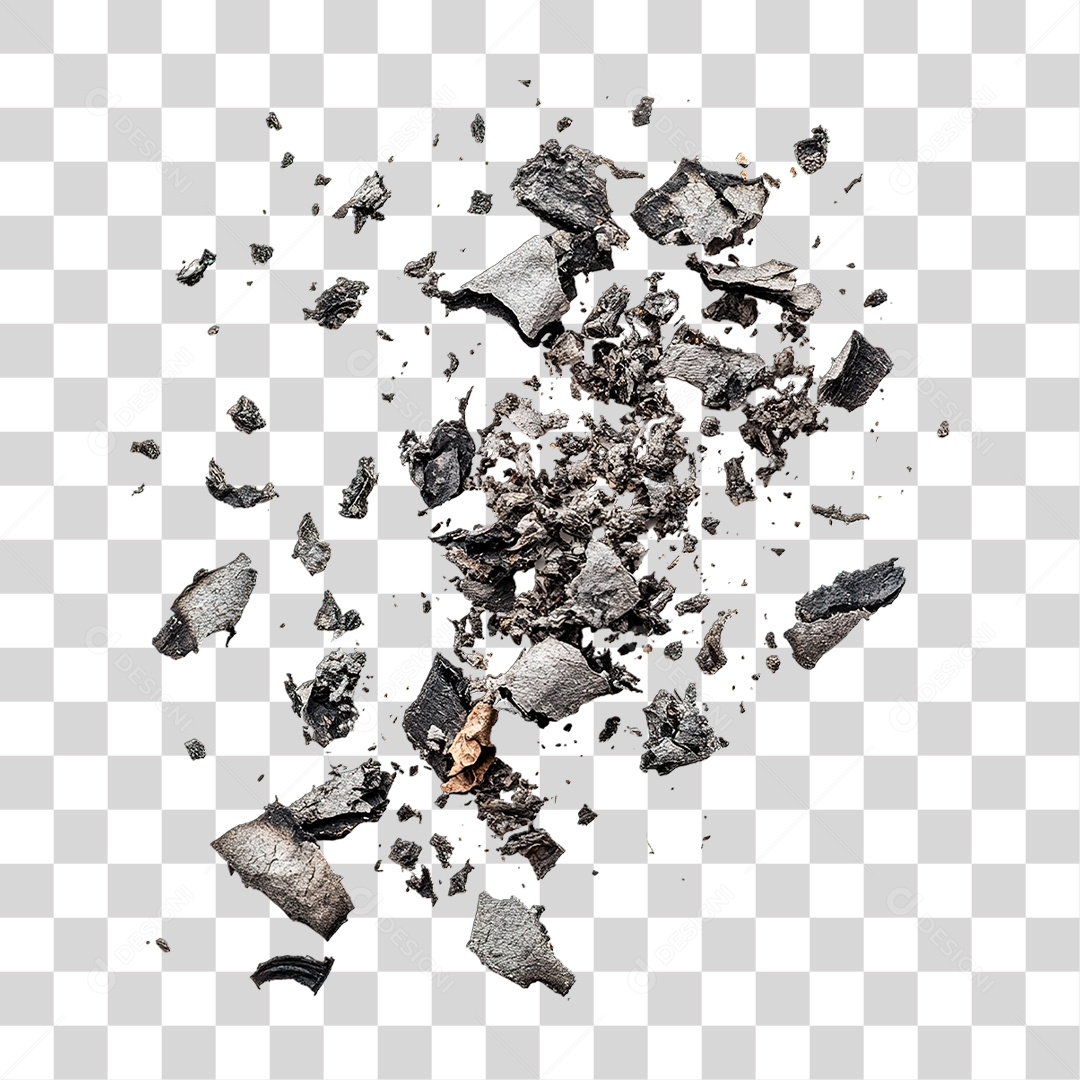 Cinzas PNG Transparente