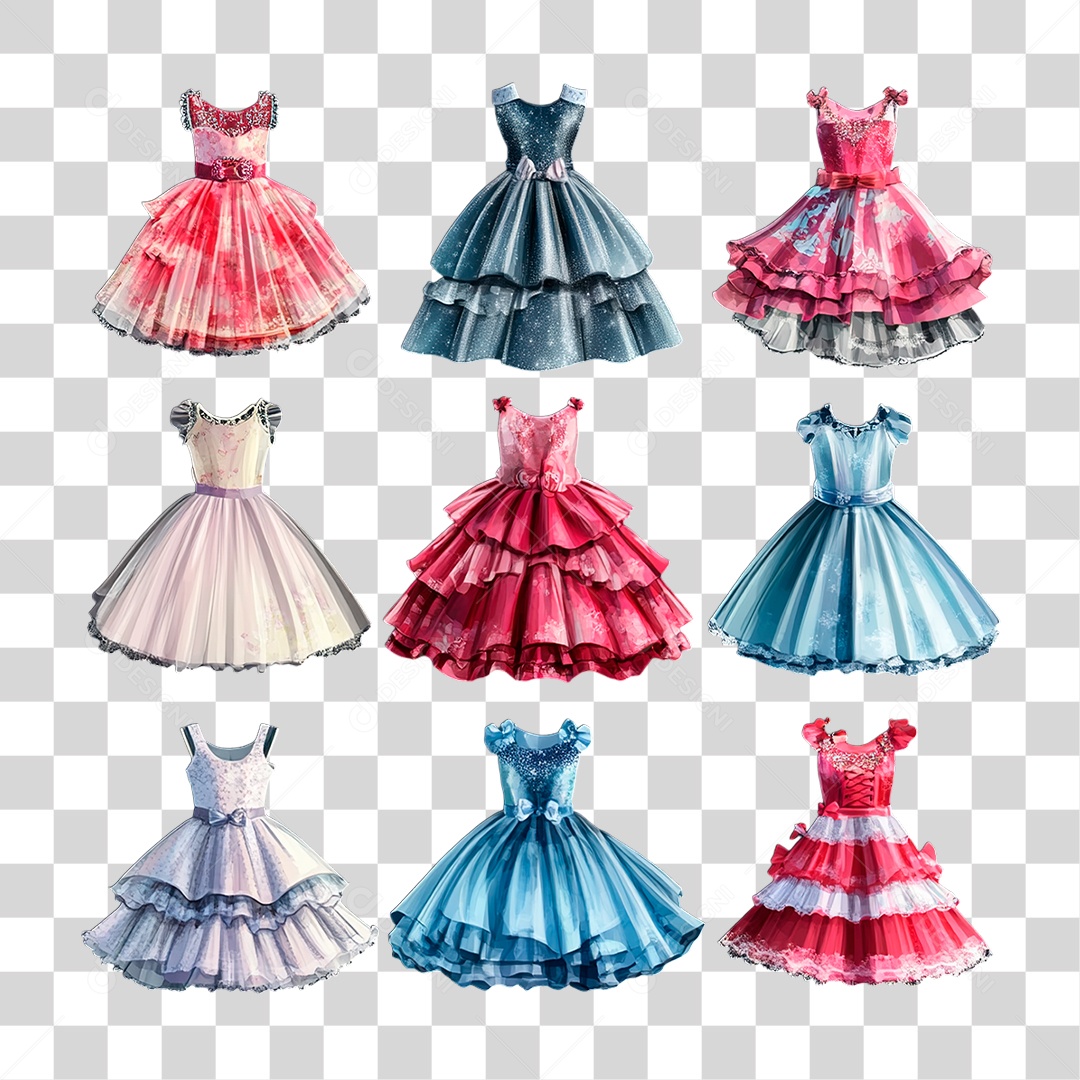 Vestidos PNG Transparente