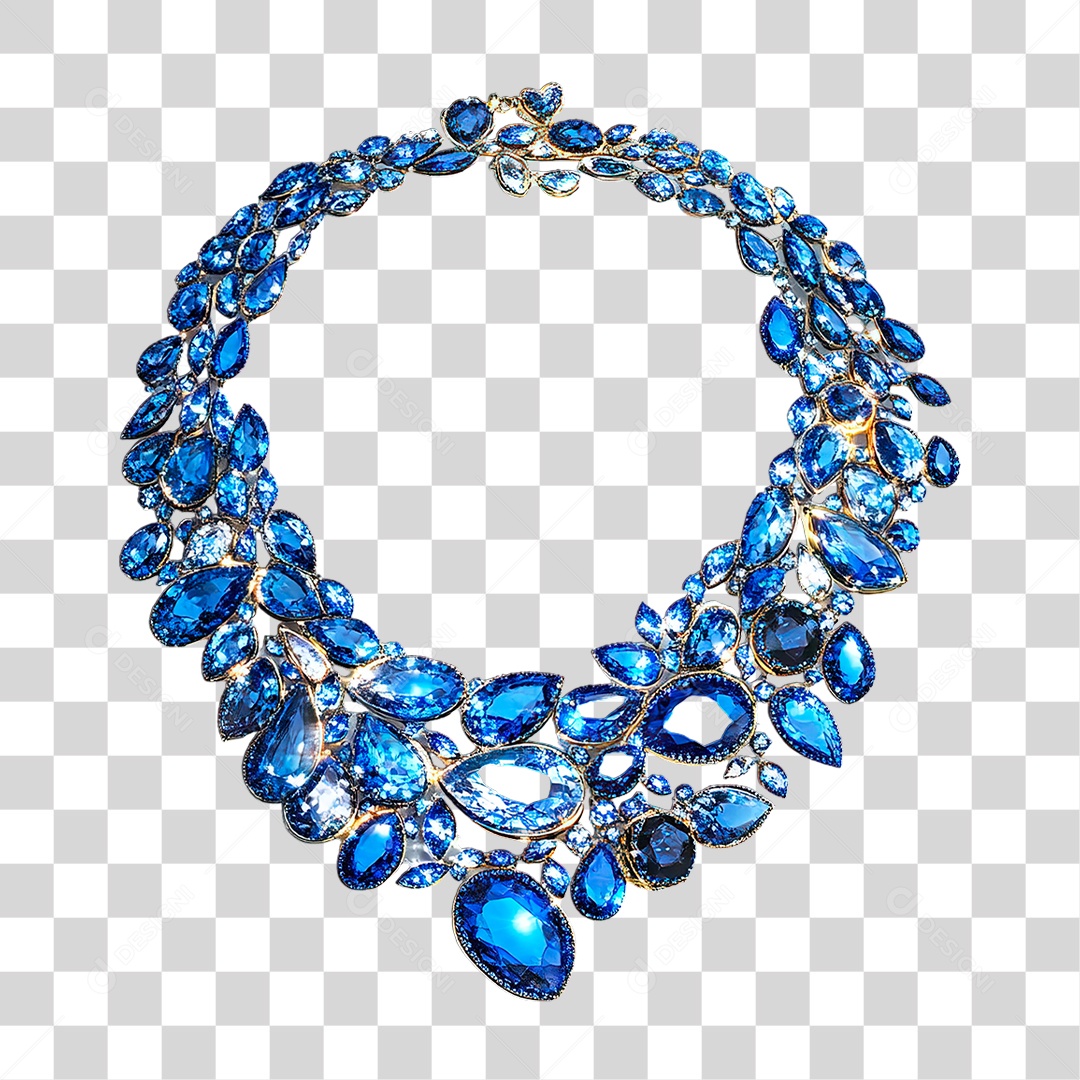 Colar de Diamante PNG Transparente