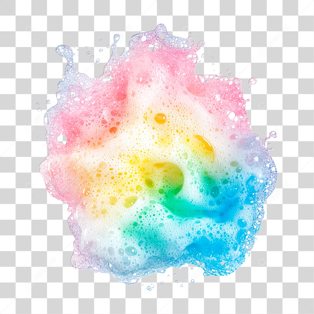 Tintas Colorida PNG Transparente