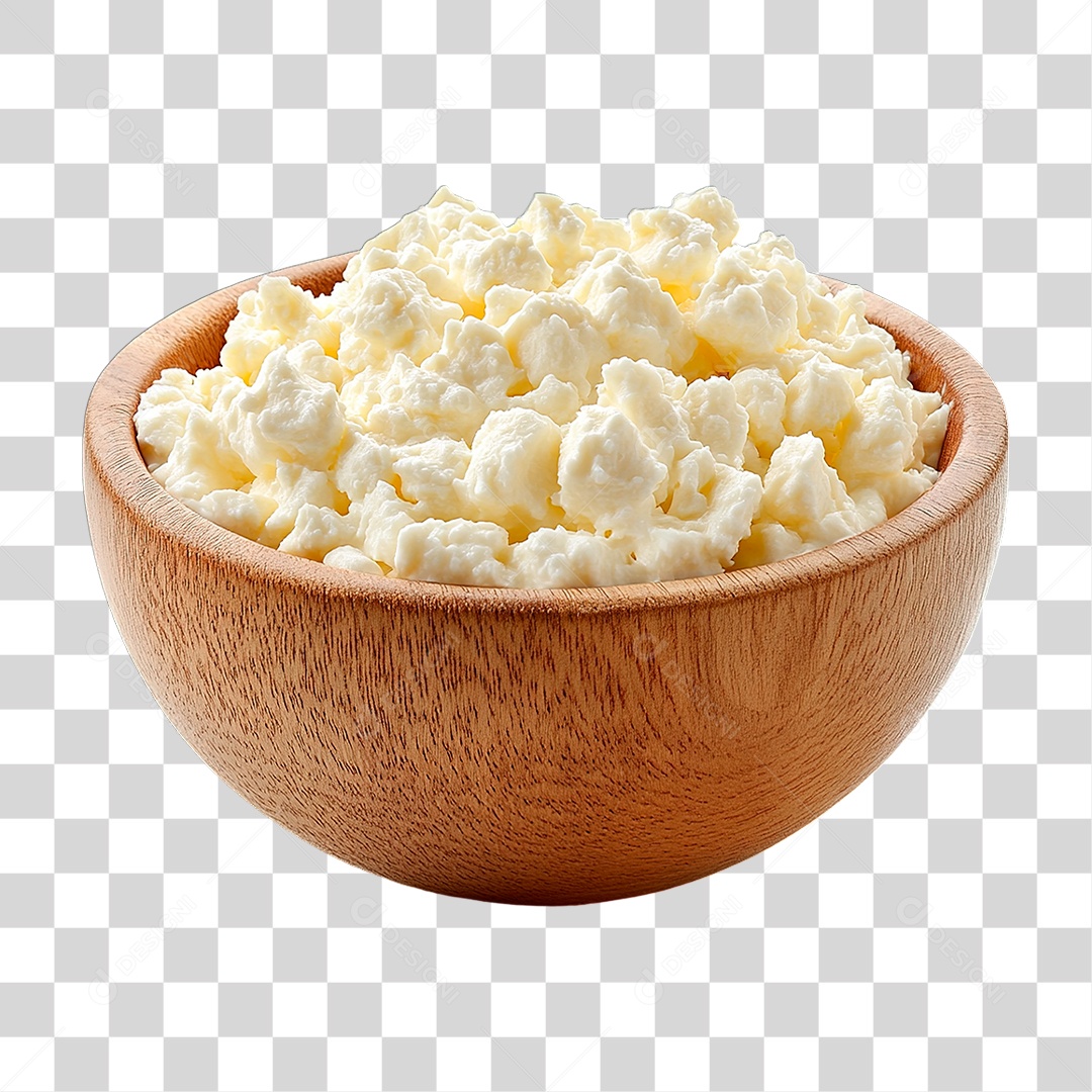 Queijo Cottage PNG Transparente