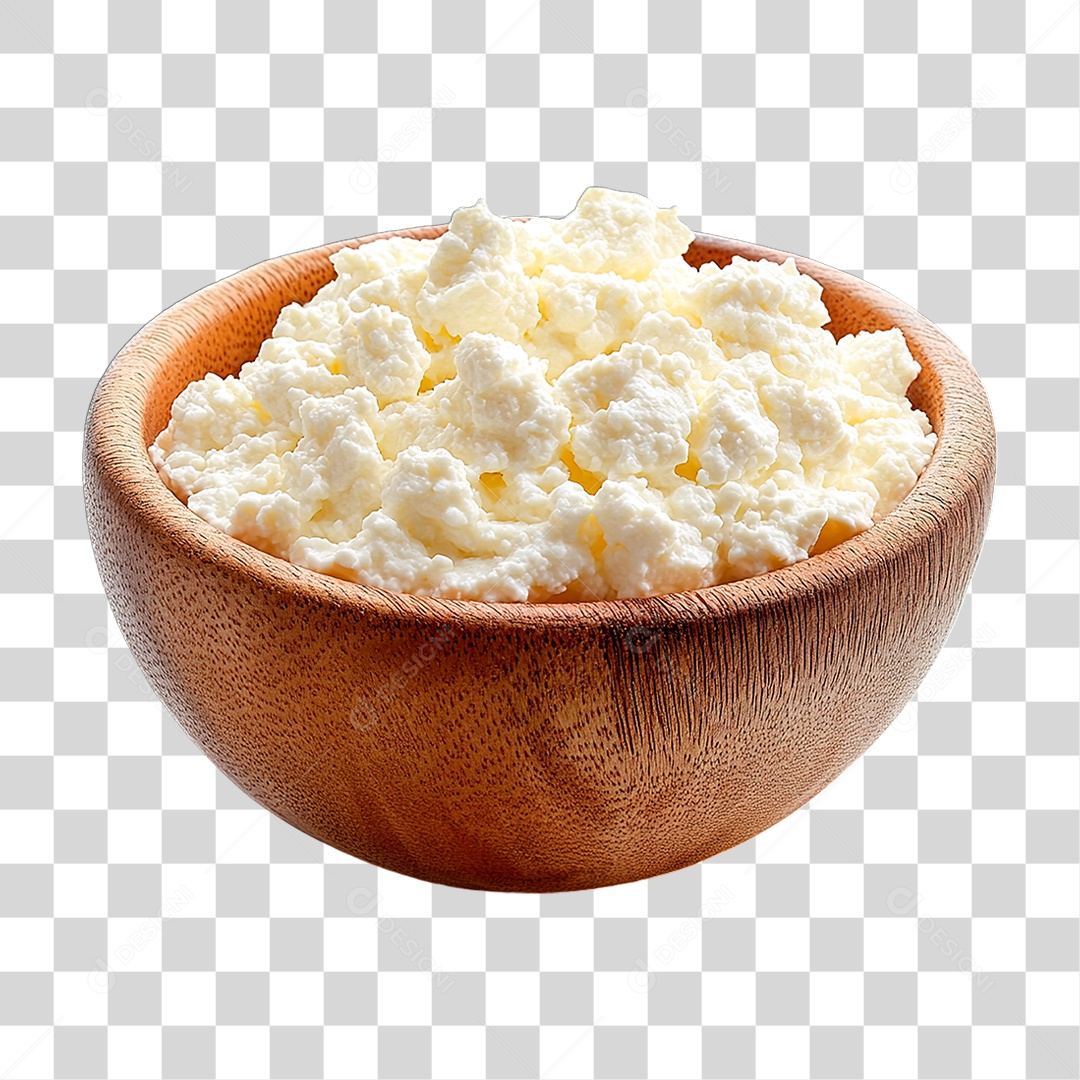 Queijo Cottage PNG Transparente
