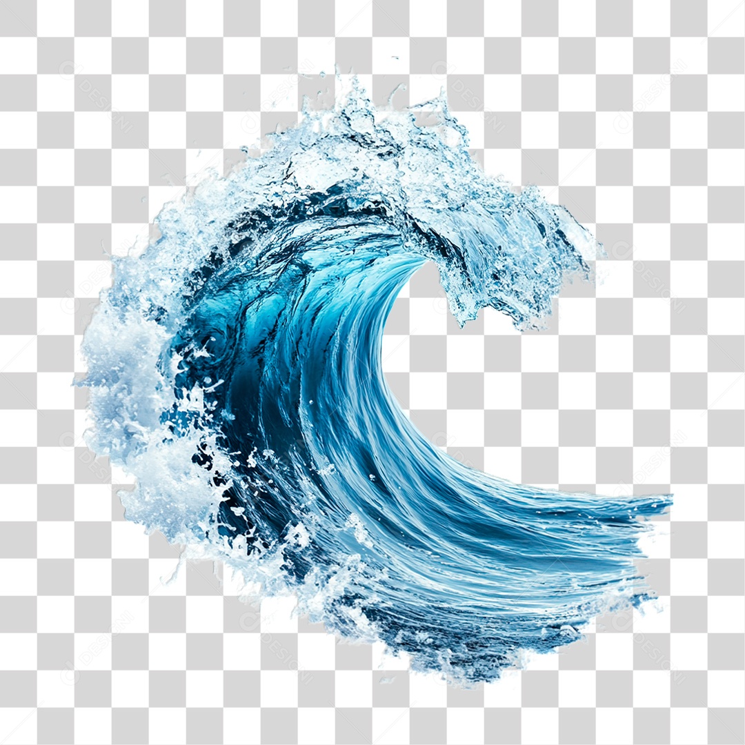 Onda PNG Transparente