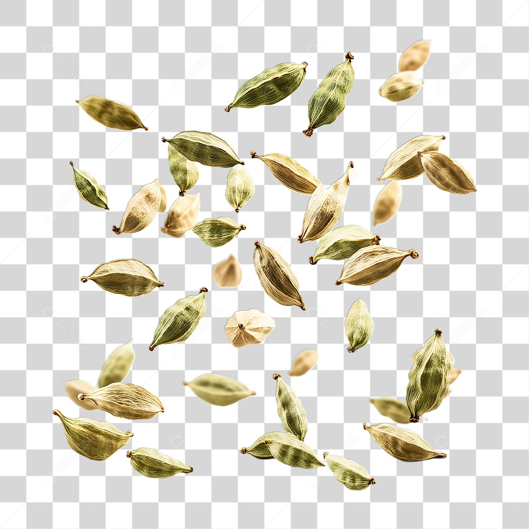 Cardamomo PNG Transparente