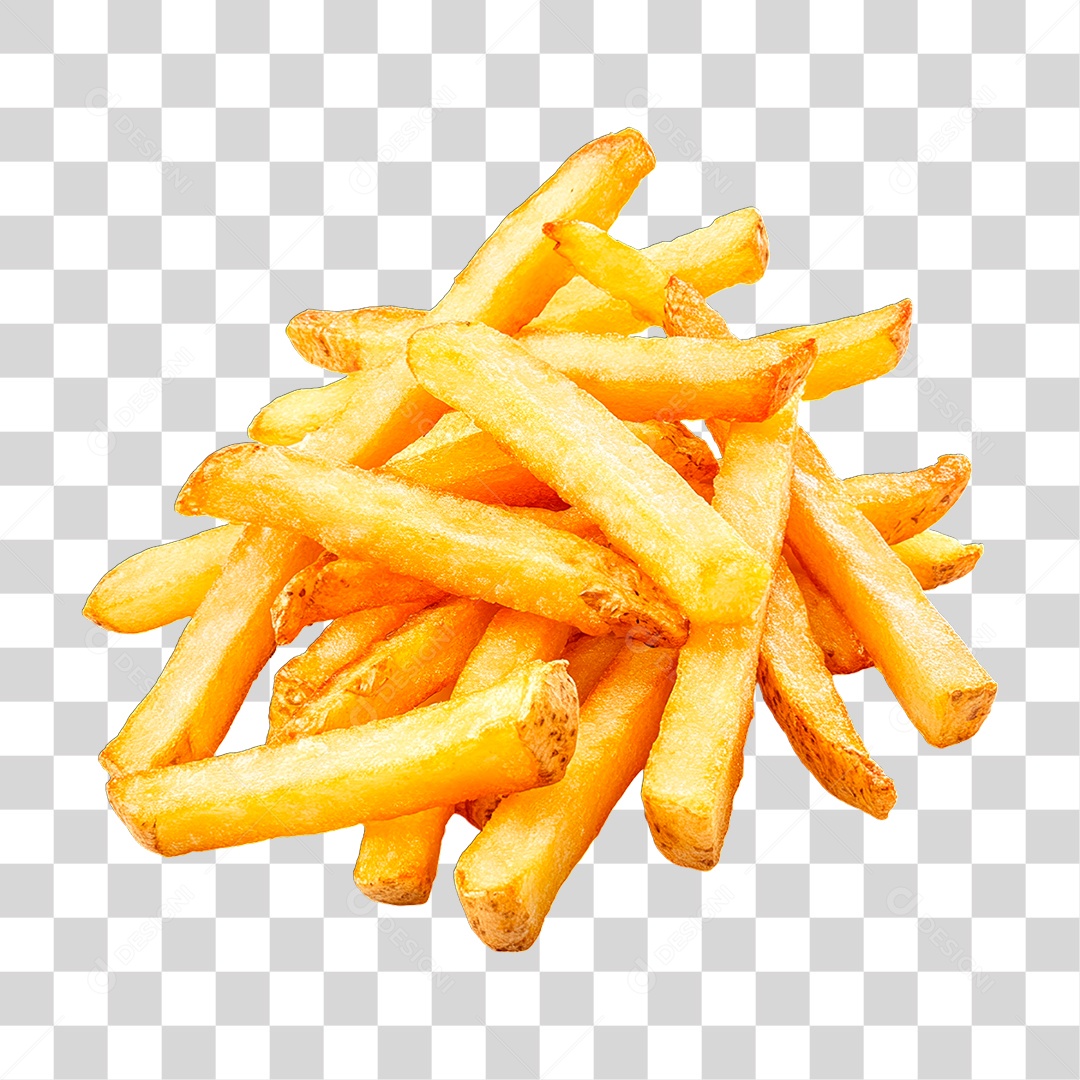 Batata Frita PNG Transparente
