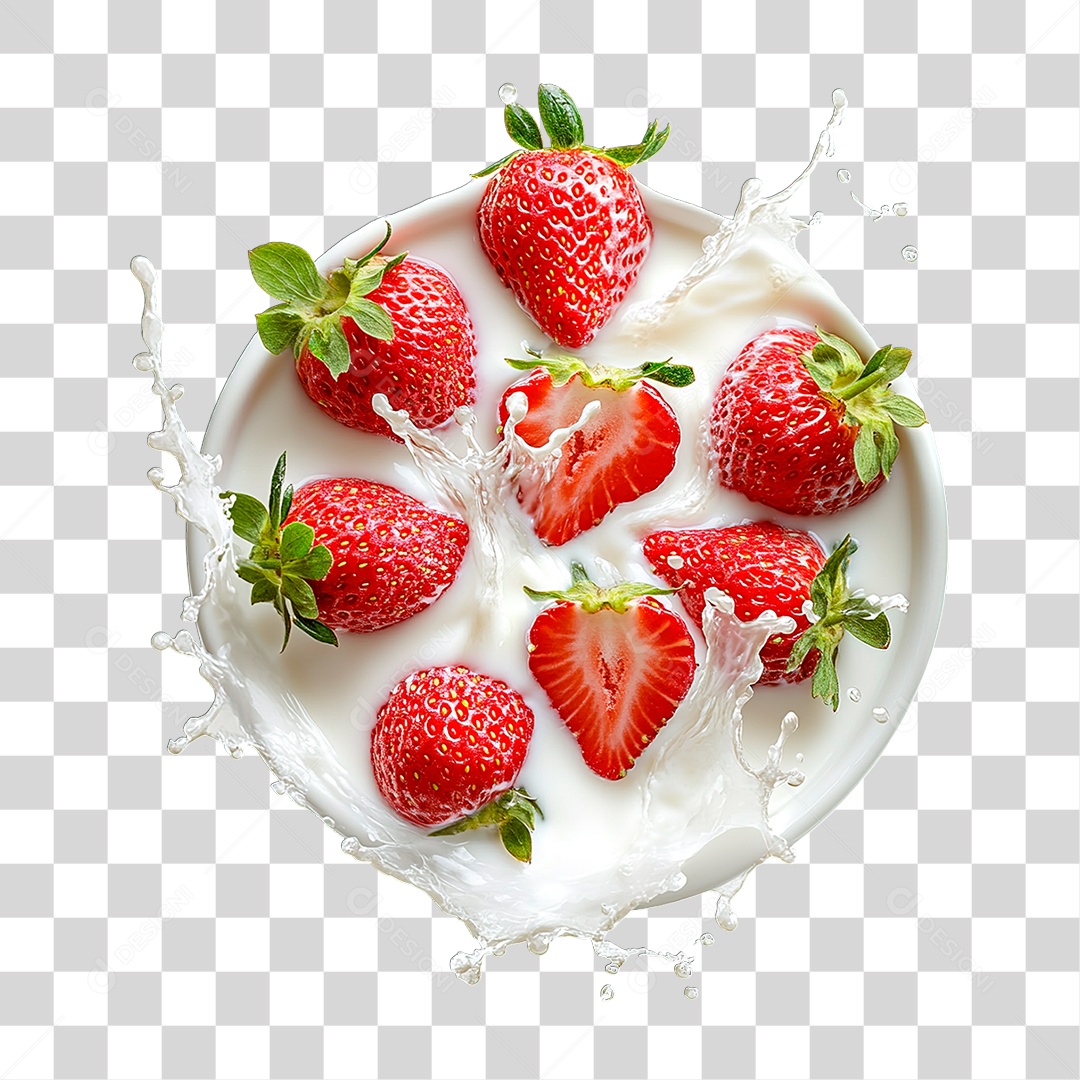 Morango PNG Transparente