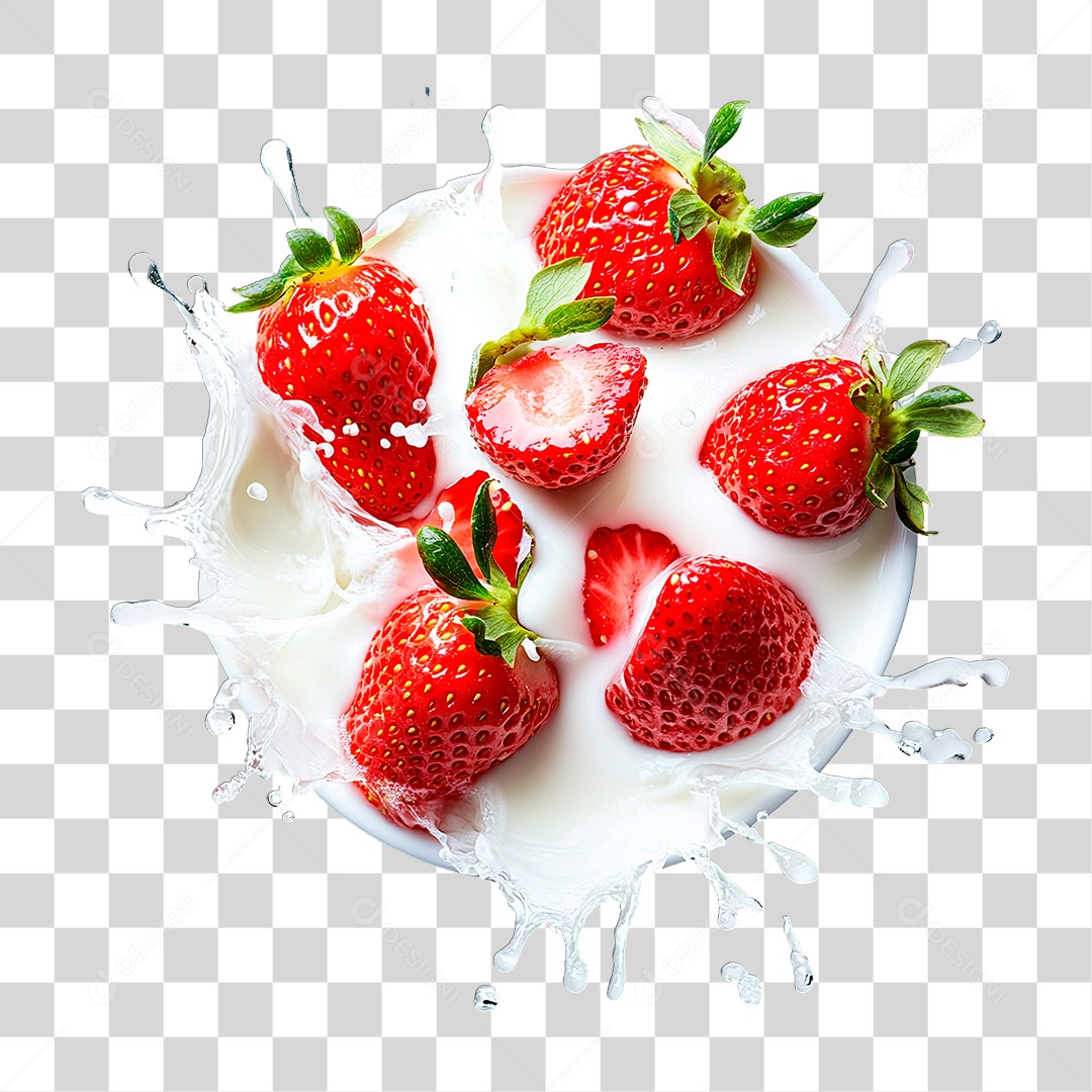 Morango PNG Transparente