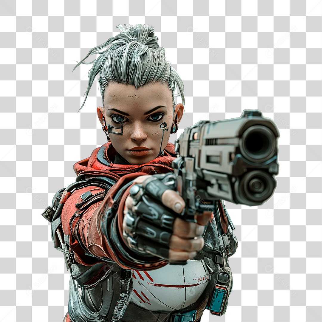 Personagem 3D PNG Transparente