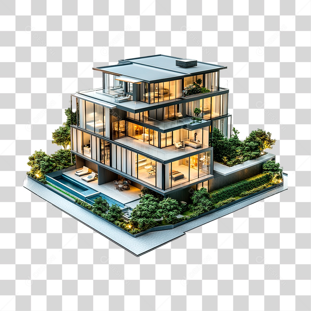 Edifício PNG Transparente