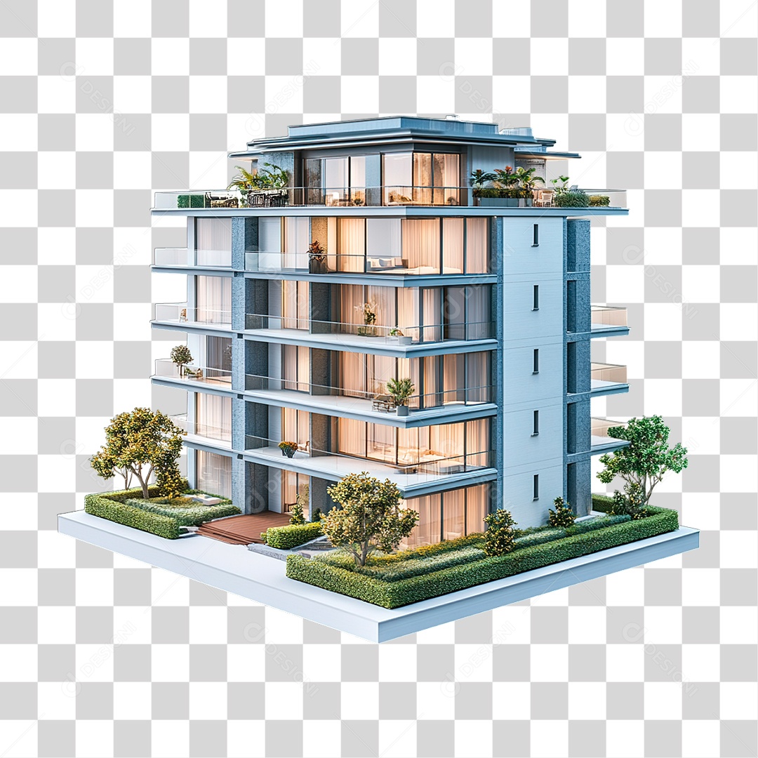 Edifício PNG Transparente