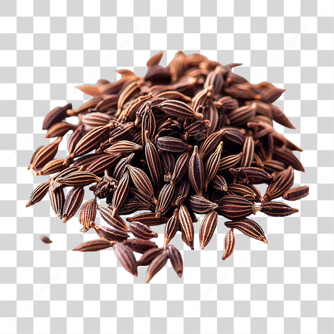 Cominho em Grão PNG Transparente