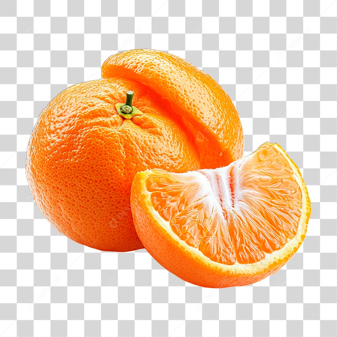 Tangerina PNG Transparente