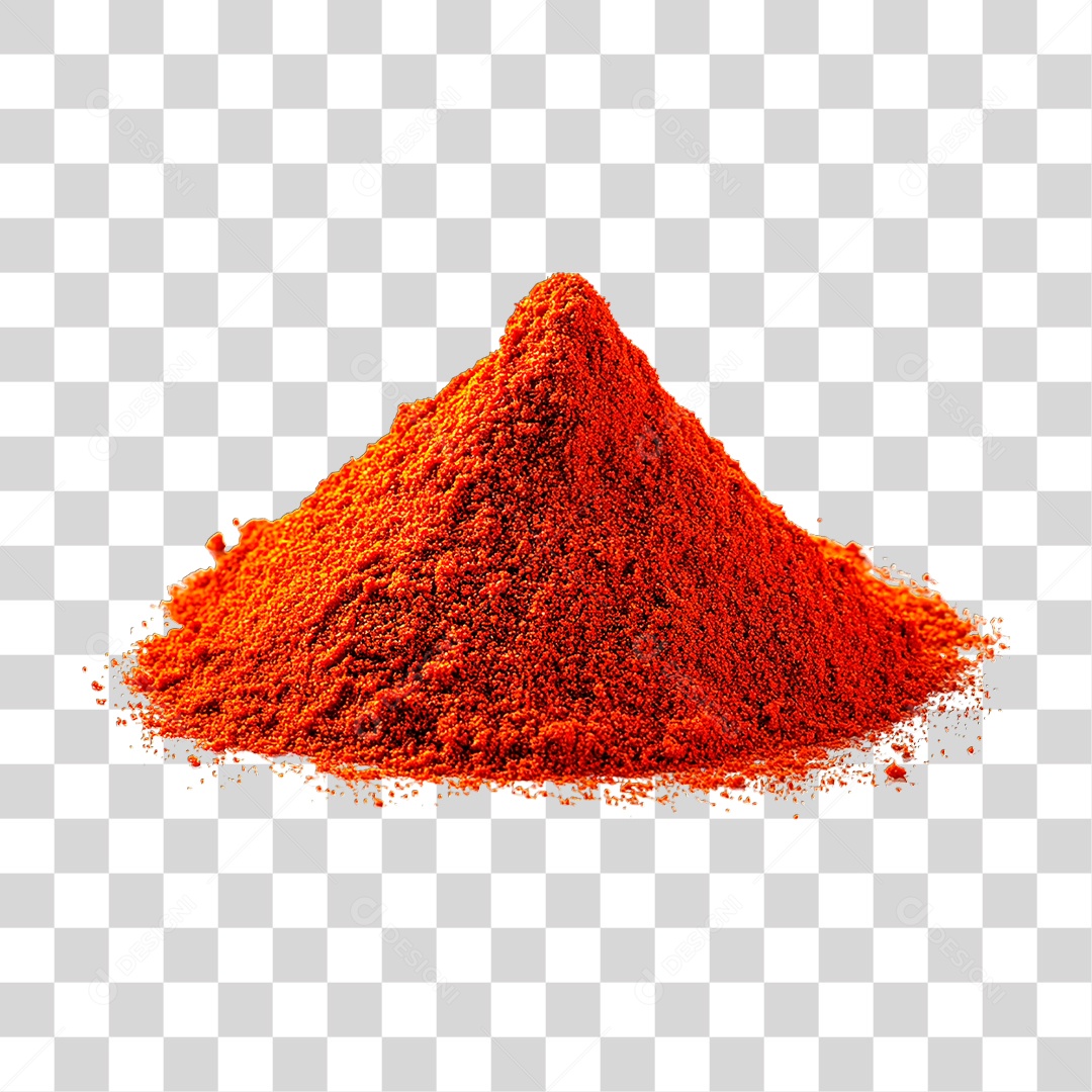 Pimenta em Pó PNG Transparente