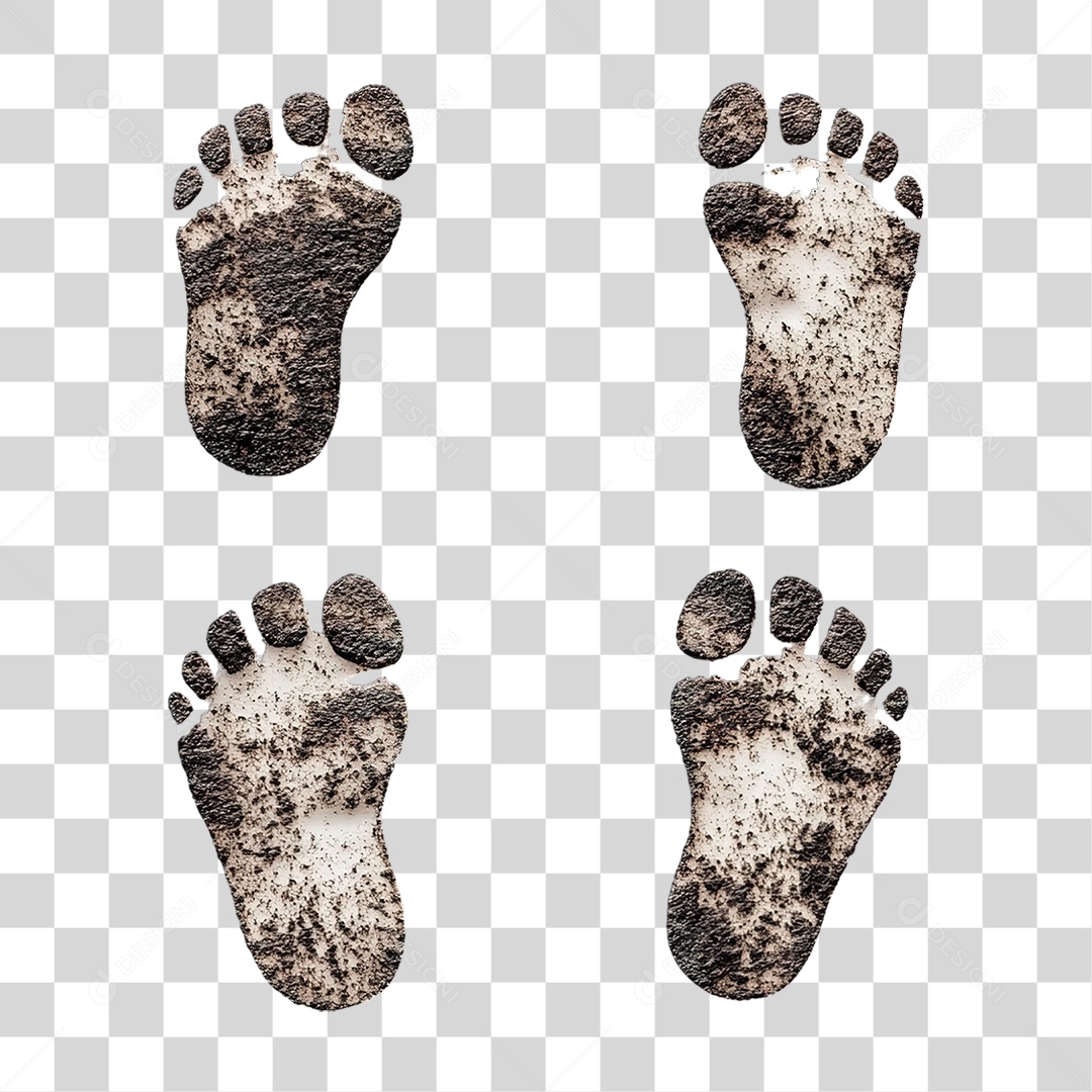 Pegadas PNG Transparente