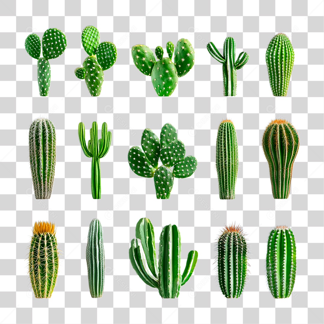 Cacto PNG Transparente