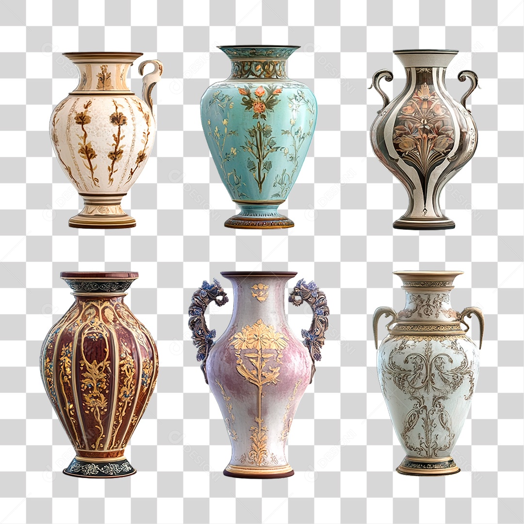 Vazo Antigo PNG Transparente