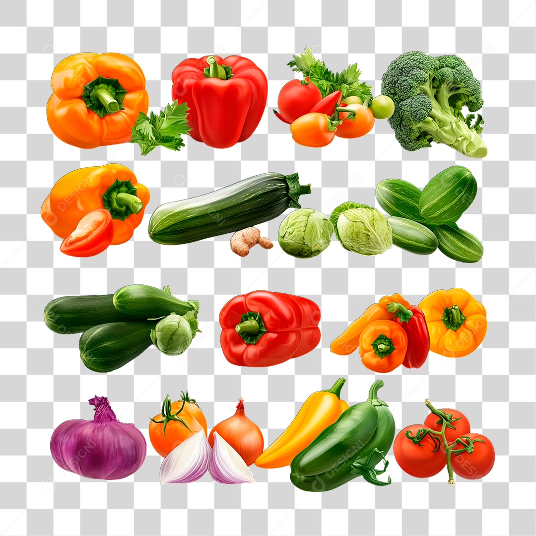 Pimentões PNG Transparente