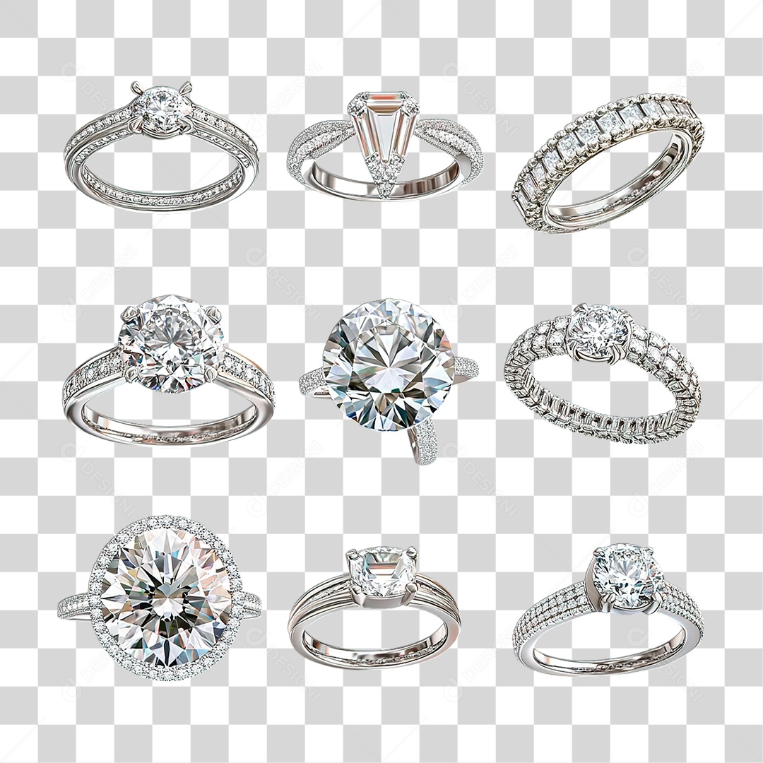 Anéis PNG Transparente