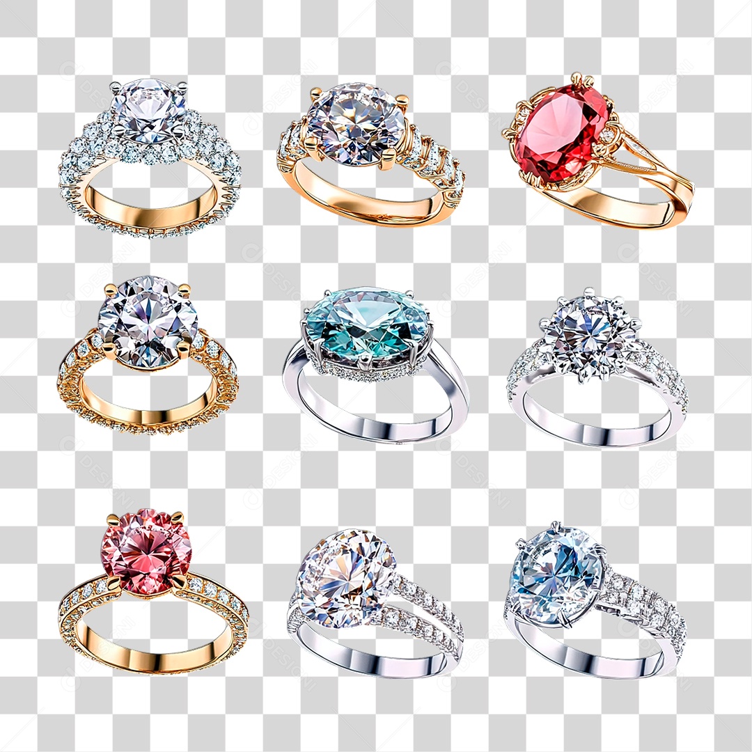 Anel PNG Transparente