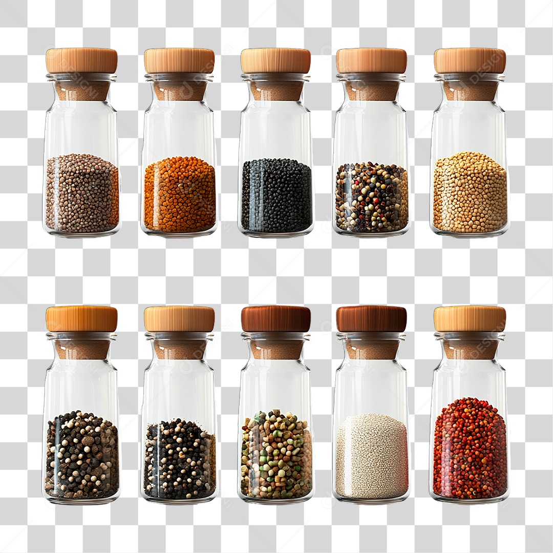 Porta Tempero PNG Transparente