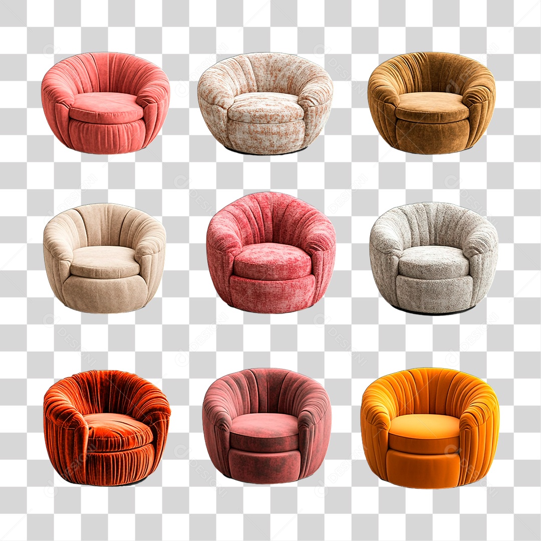 Poltrona PNG Transparente