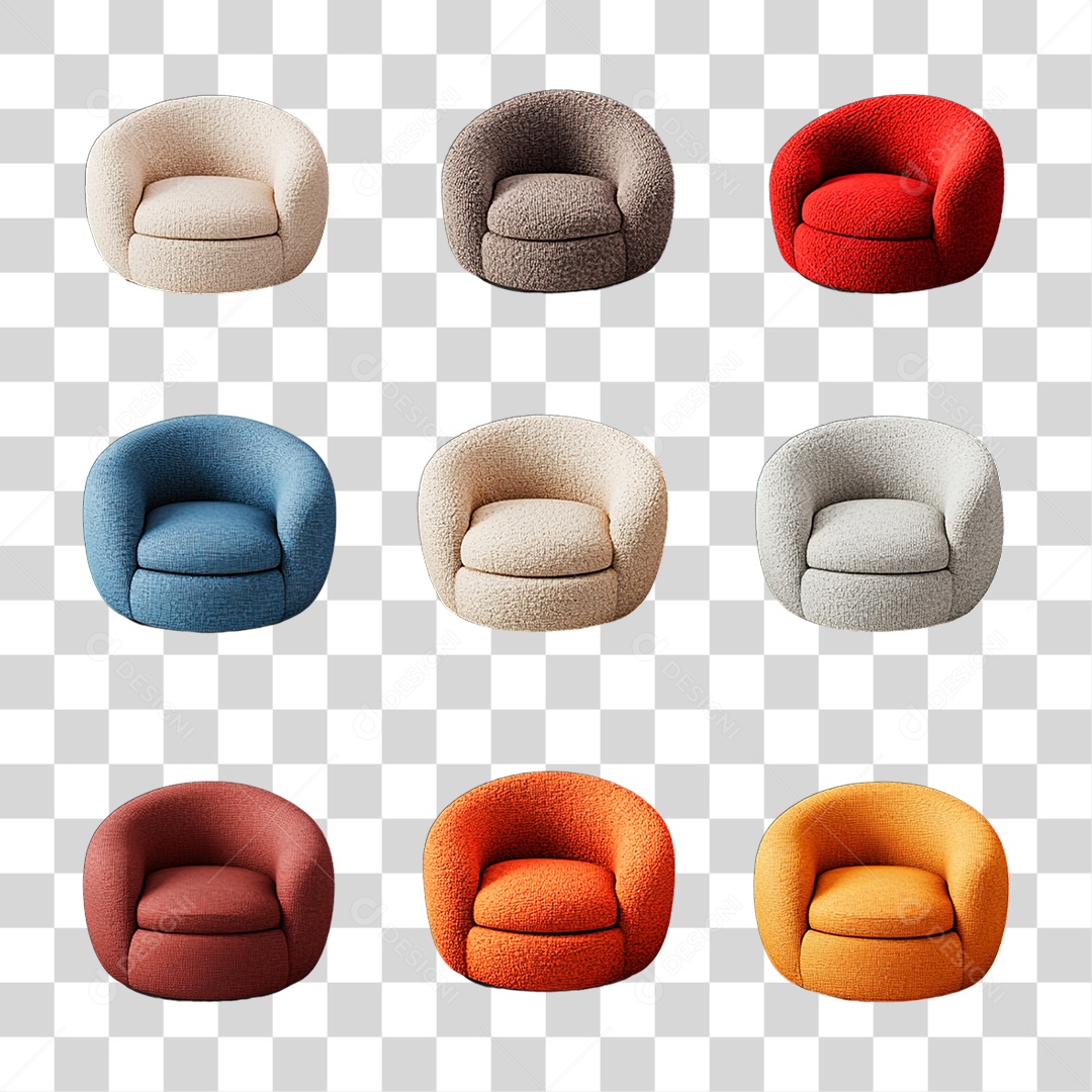 Poltrona PNG Transparente