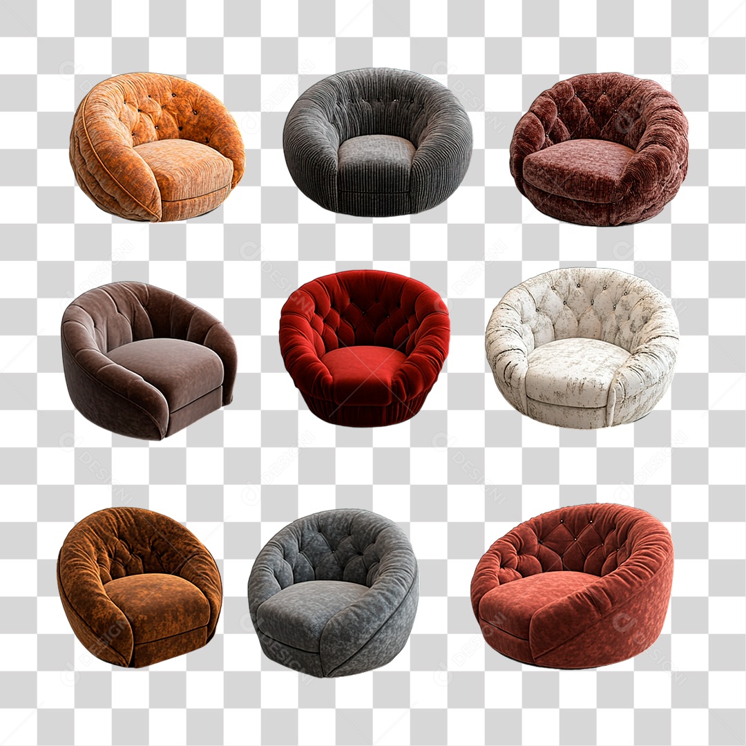 Poltrona PNG Transparente