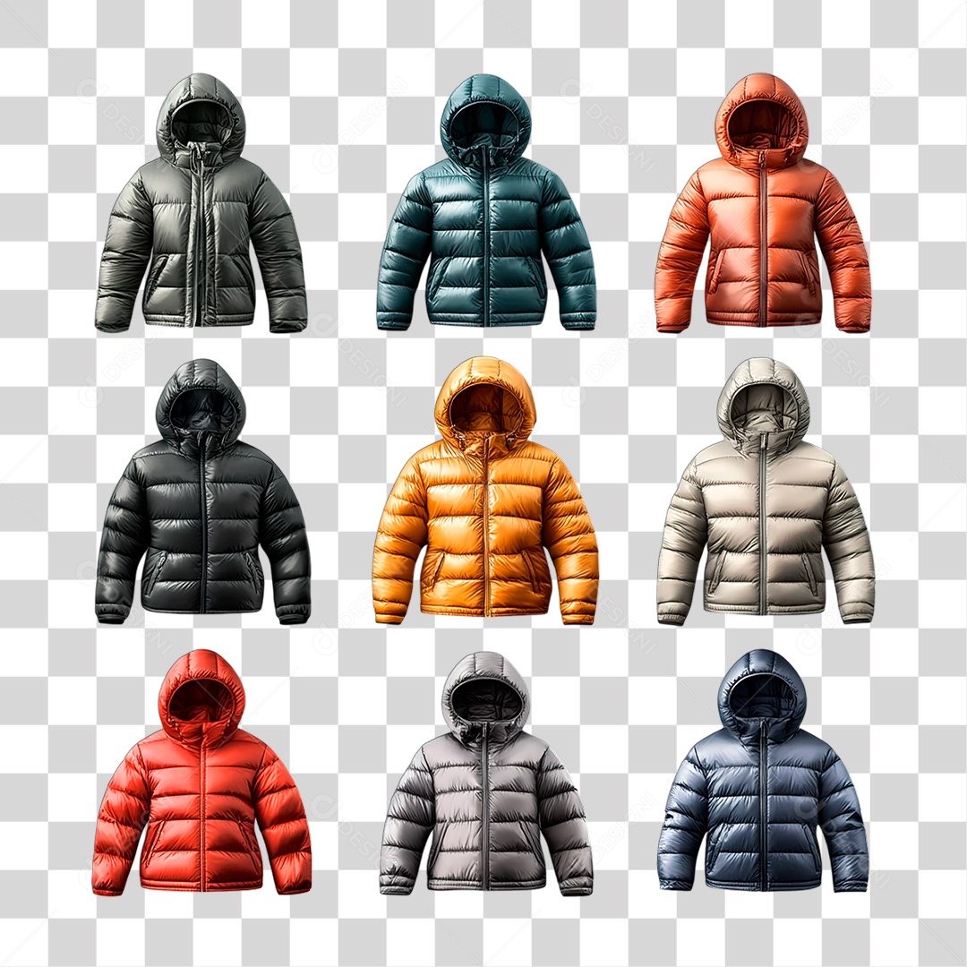 Jaqueta PNG Transparente