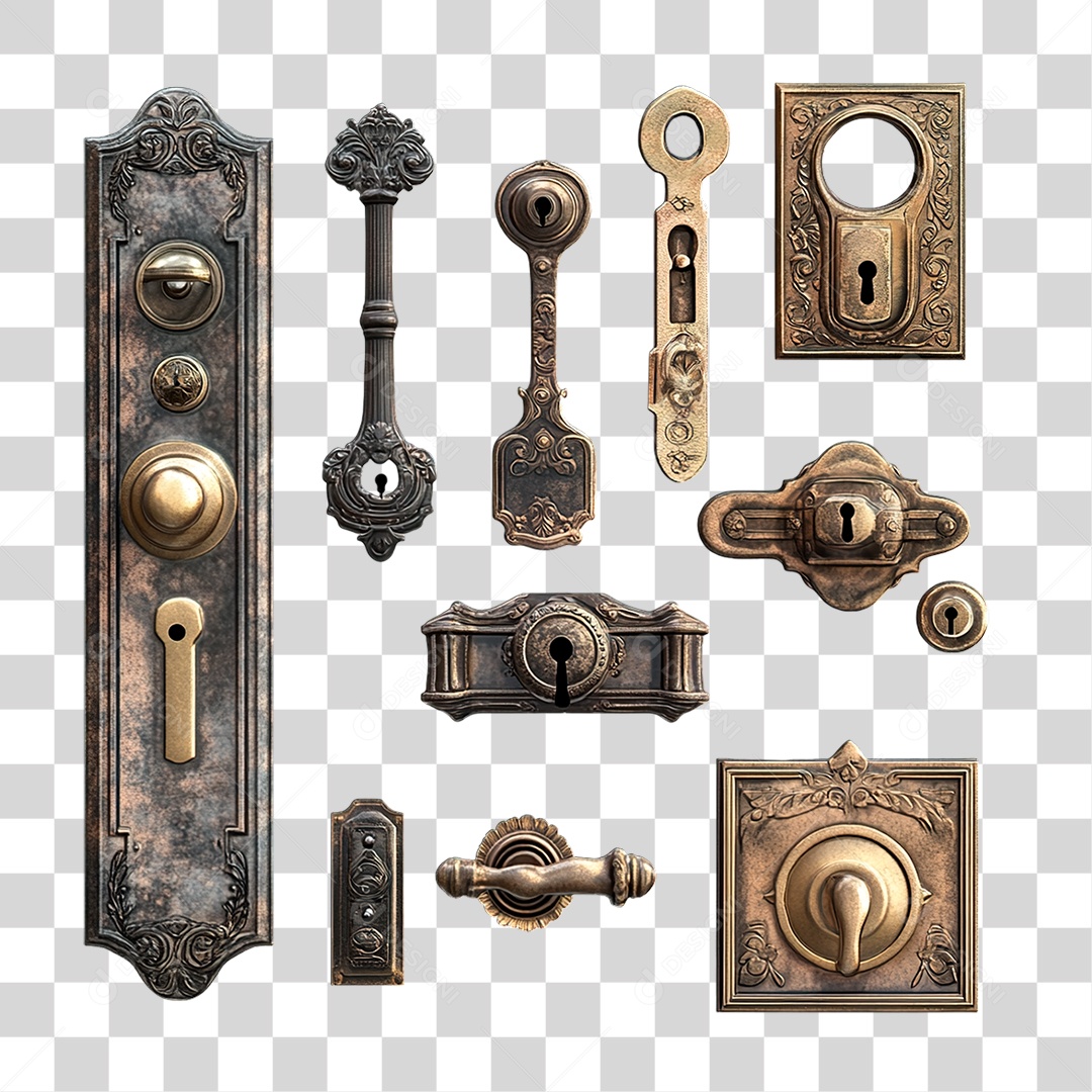 Fechadura PNG Transparente