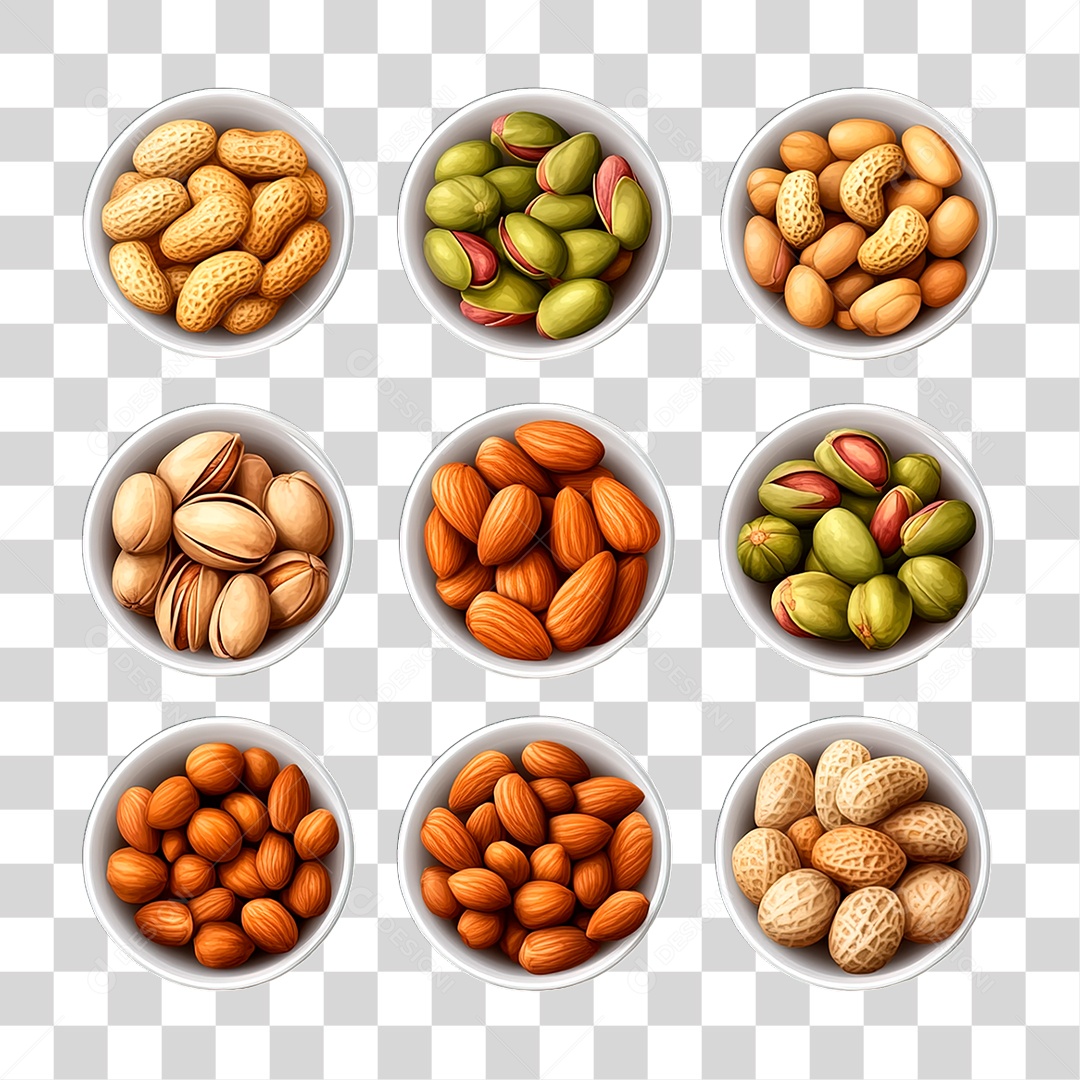 Nozes PNG Transparente