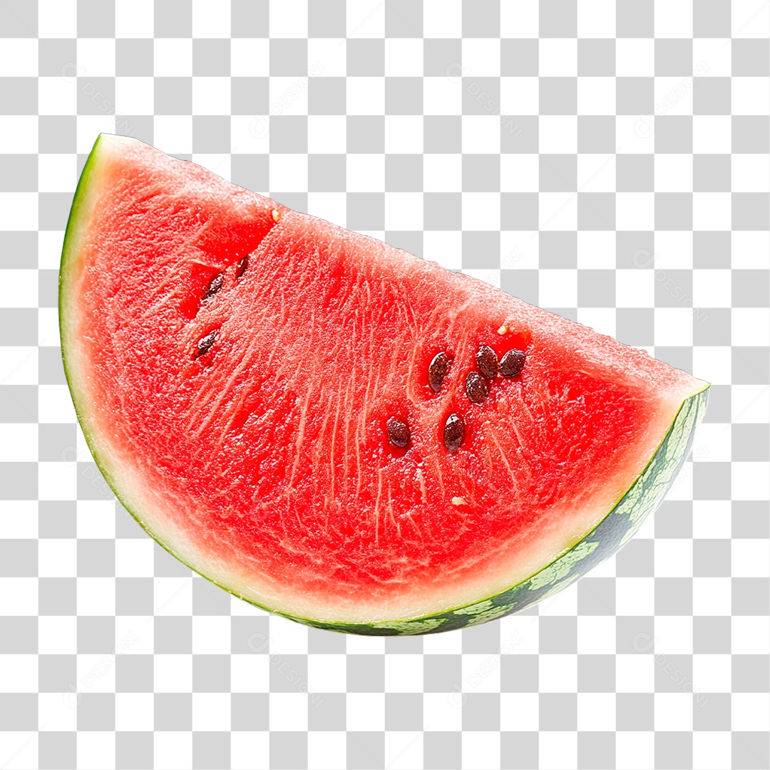 Fatia de Melancia PNG Transparente